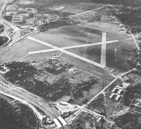 Skarpnäcksfaltet, tyresövagen- 1967.