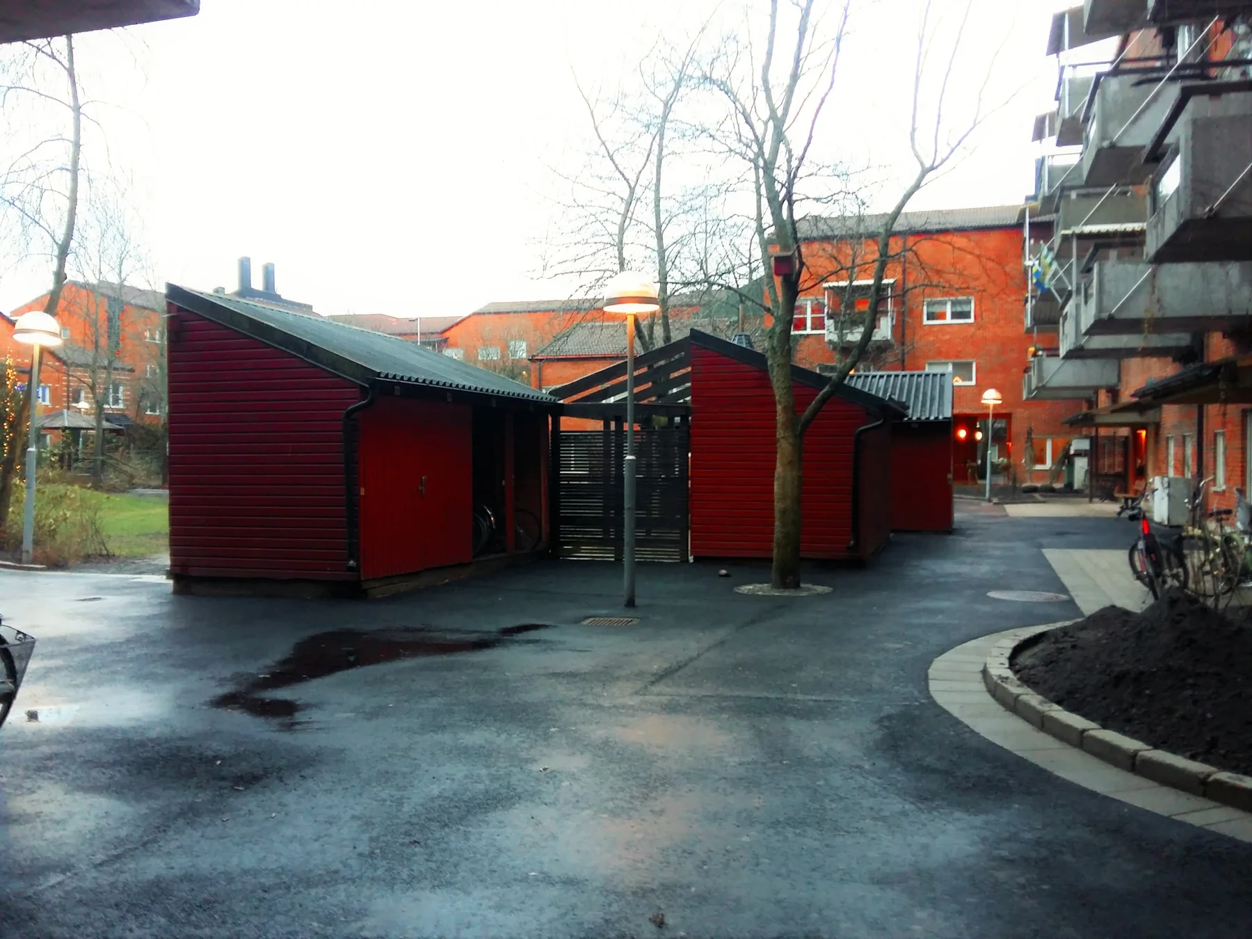 Gemensamma utrymmen på gården